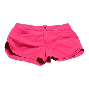 Magellan Outdoors Pro Fish Shorts Pink High Waisted 3" Inseam Medium